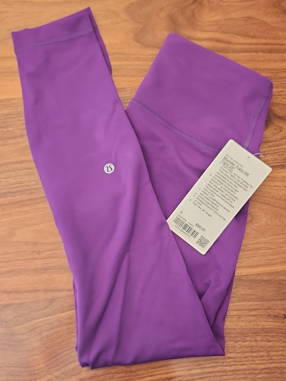 lululemon athletica Wunder Train Tight  25", NWT